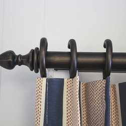 Smith & Noble Premium Crafted Iron Grand Hardware - Curtain Rods