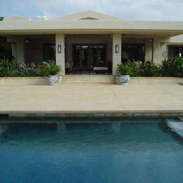 Contemporary Rancho Santa Fe Landscape - Xeriscape