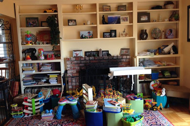 Living room over run with toys