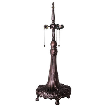 Meyda Lighting 230474 33" High Roseborder Table Lamp