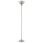 Lite Source - Lite Source Dallon Torchiere - LED TORCH LAMP, BRUSHED NICKEL, LED PANEL 30W