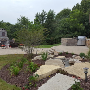Large Outdoor Living Space