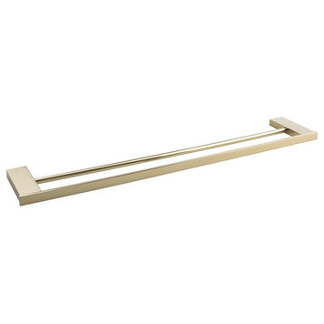 Parker Bath Towel Bar 24" Double, French Gold