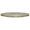 Round Concrete Table Tops, Pewter, 36" Diameter