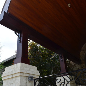 Barrel Vaulted Copper Arched Roof in Upper St. Clair (Pittsburgh), PA