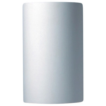 Ambiance, Small ADA Cylinder, Closed Top Wall Sconce, Bisque