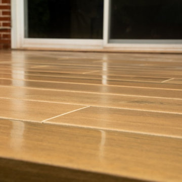 Unique Deck Replacement Using Innovative Tanzite Stone