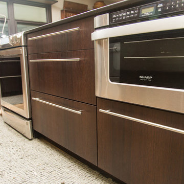 Modern Wenge Kitchen