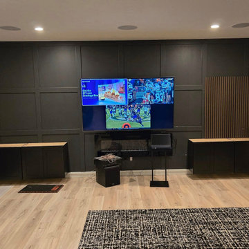 Basement Media Wall