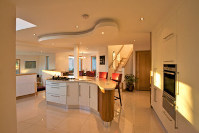 Inspiration for a contemporary kitchen in Other.