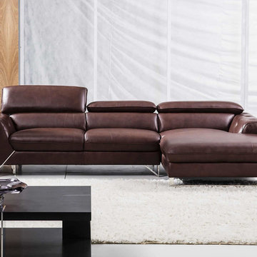 S98 Sectional Sofa in Brown