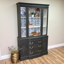China Cabinet Makeover