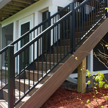 Screened Porch Addition & Composite Deck — Outdoor Living Space