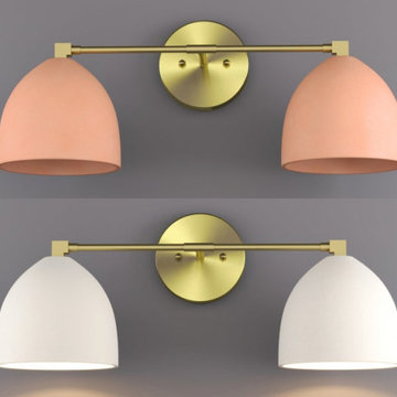 Naaya Ceramic Dome Vanity Lights