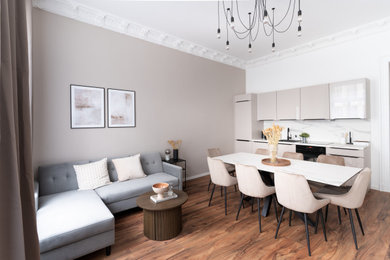 Modernes Wohnzimmer in Leipzig