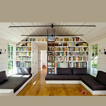Reading nook upstairs