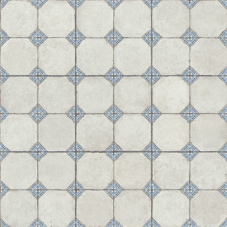 Kings Field Blue Porcelain Floor and Wall Tile