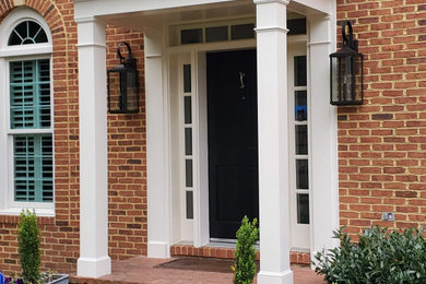 This is an example of a traditional porch design in DC Metro.