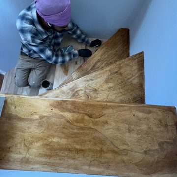 Custom Hardwood Stair Refinishing & Restoration
