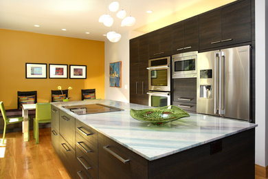 Inspiration for a contemporary kitchen remodel in San Francisco
