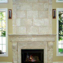 Mantel Collection: Toledo with Optional Overmantel - Fireplace Mantels