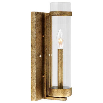 Milan 1-Light Wall Sconce in Vintage Gold