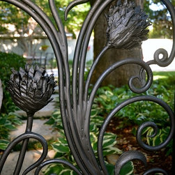 Detail of garden gate designed by Izabela Wojcik - Products