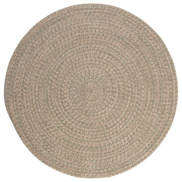 Tremont Palm 11'x14', Oval, Braided Rug
