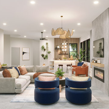 Modern house in Dublin CA
