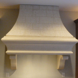 Custom Light Weight Stone Range Hoods - Products