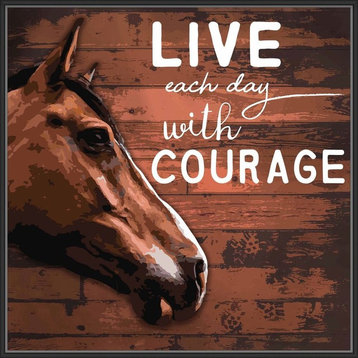 "Live each day", Decorative Wall Art, 41.75"x41.75"
