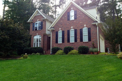 Elegant exterior home photo in Raleigh
