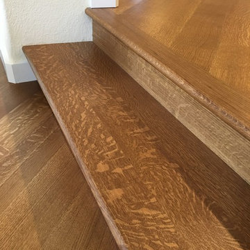5" Rift & Quartered Stained White Oak