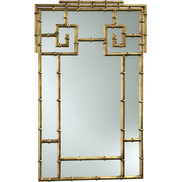 Bamboo Mirror, Gold