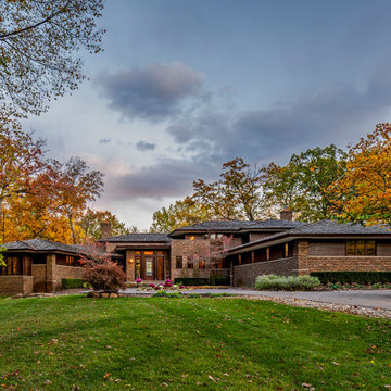 Asian Infused Prairie Style Home