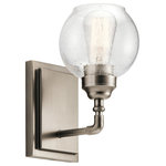 Kichler Lighting - Kichler Lighting 45590AP Niles - One Light Wall Sconce - Shade Included: TRUE* Number of Bulbs: 1*Wattage: 100W* BulbType: A19 Medium Base* Bulb Included: No