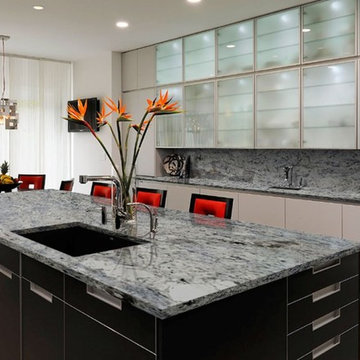 Aspen White Granite Kitchen