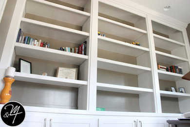 Example of a home office design in Other