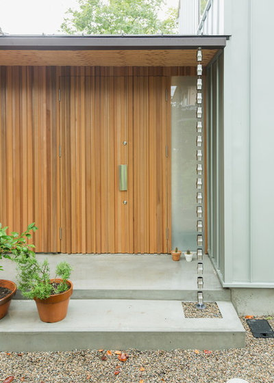 モダン 家の外観 Ta-ke