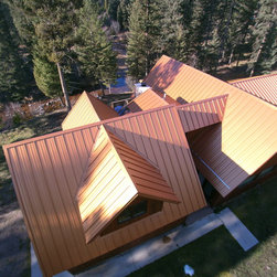 Copper Metallic Standing Seam - Roofing And Gutters