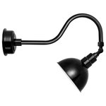 Cocoweb - 10" Blackspot LED Sign Light With Contemporary Arm, Black - Adjustable Angle