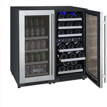 Allavino FlexCount Series Side by Side Dual-Zone Wine and Beverage Center 3Z-VSW