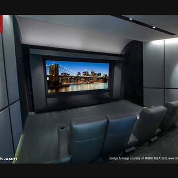 CINEAK Fortuny in new MEDIA Room by Mitra Theaters.