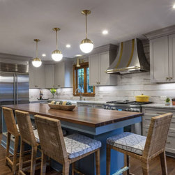 Cheswick, PA - Transitional - Walnut Kitchen Countertop - Kitchen Countertops