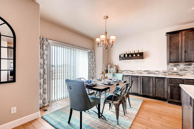 Inspiration for a craftsman kitchen remodel in Denver