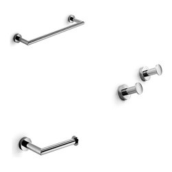 Baketo Contemporary Bathroom Accessory Set - Bathroom Accessory Sets