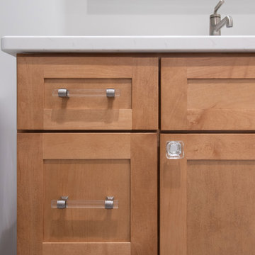 Blending Technology and Comfort in a Bath Remodel Designed for Aging in Place