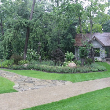 Toronto, Canada Concrete Log Cabin