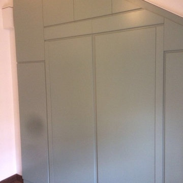 Fitted Wardrobe and Fold Away Bed, W12