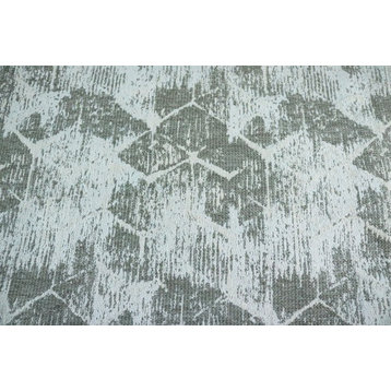 Drake Abstract Design Modern Texture Upholstery Fabric, Charcoal